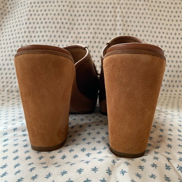 Timberland Brown Platform Shoes Open Toe Sandal - Picture 13 of 13